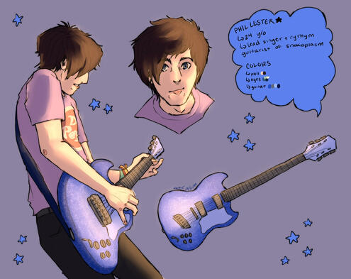 phil lester - band au ref sheet